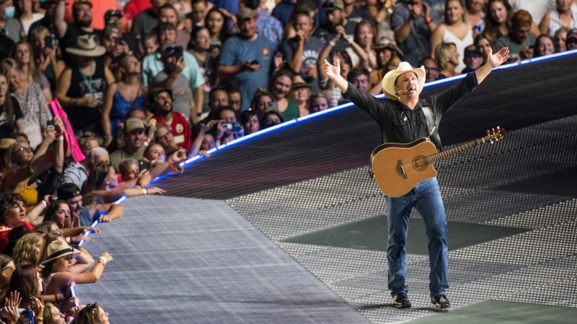 Garth Brooks concert at GEHA Field at Arrowhead on August 7, 2021