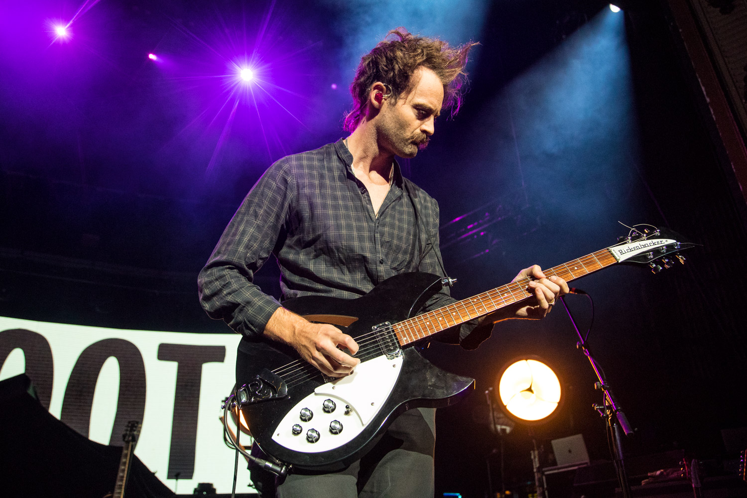 Boaz Roberts, touring guitarist of Switchfoot