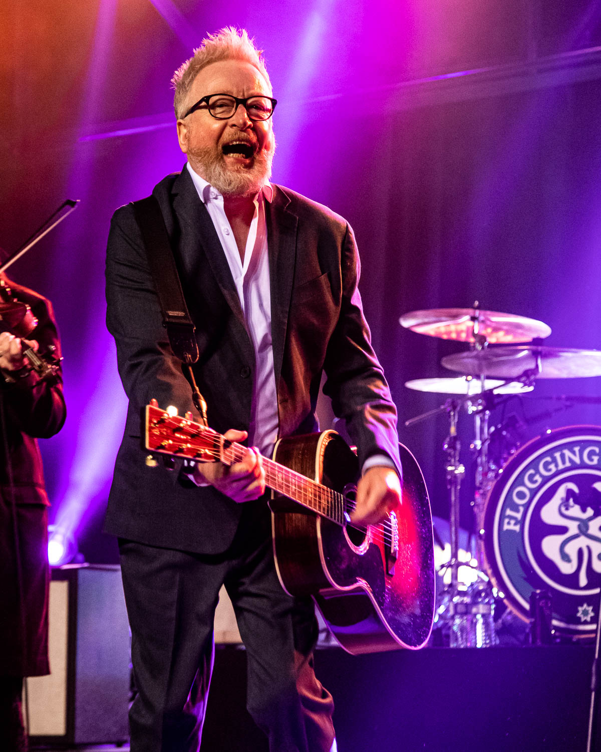 Dave King, lead singer of Flogging Molly
