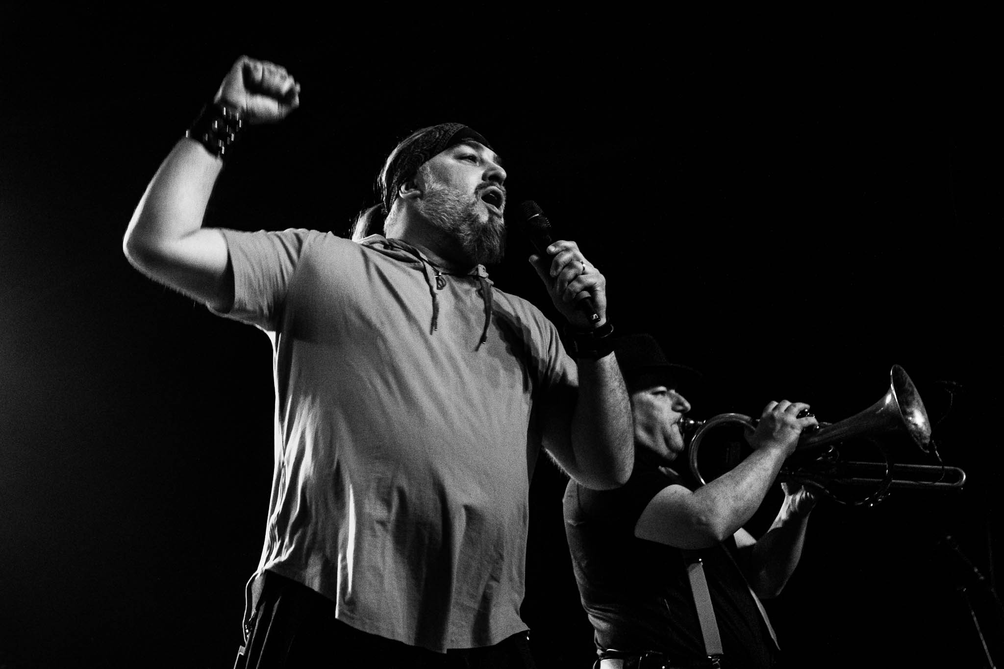 Georgij Alexandrowitsch Makazaria, lead vocalist of Russkaja