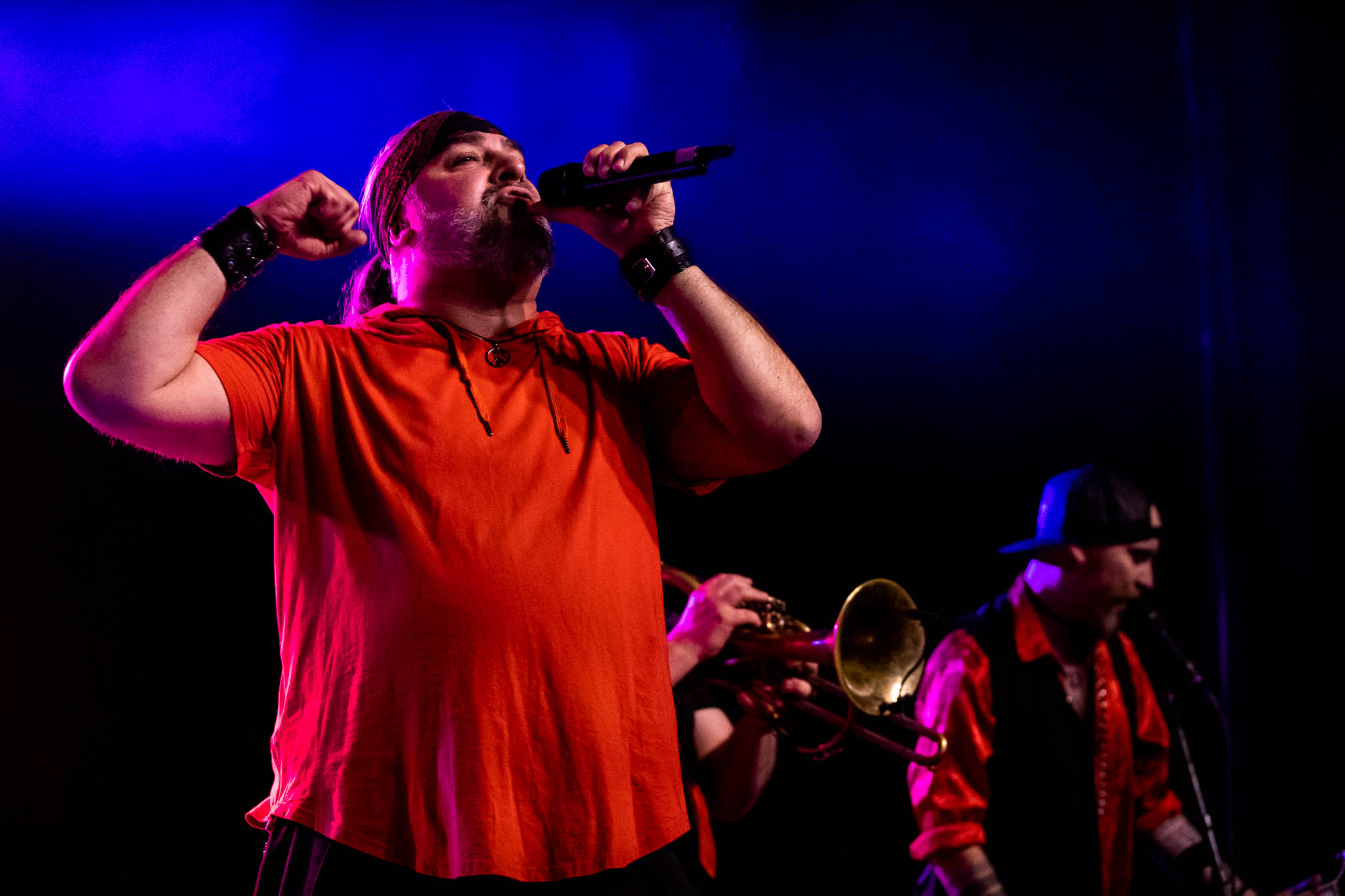 Georgij Alexandrowitsch Makazaria, lead vocalist of Russkaja