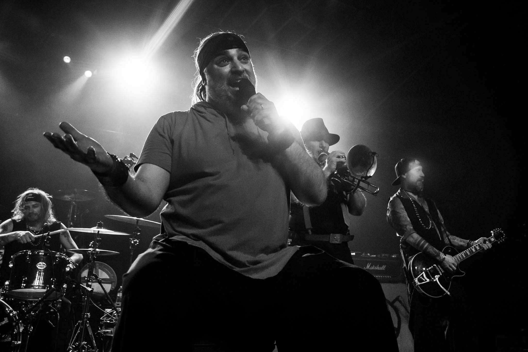 Georgij Alexandrowitsch Makazaria, lead vocalist of Russkaja