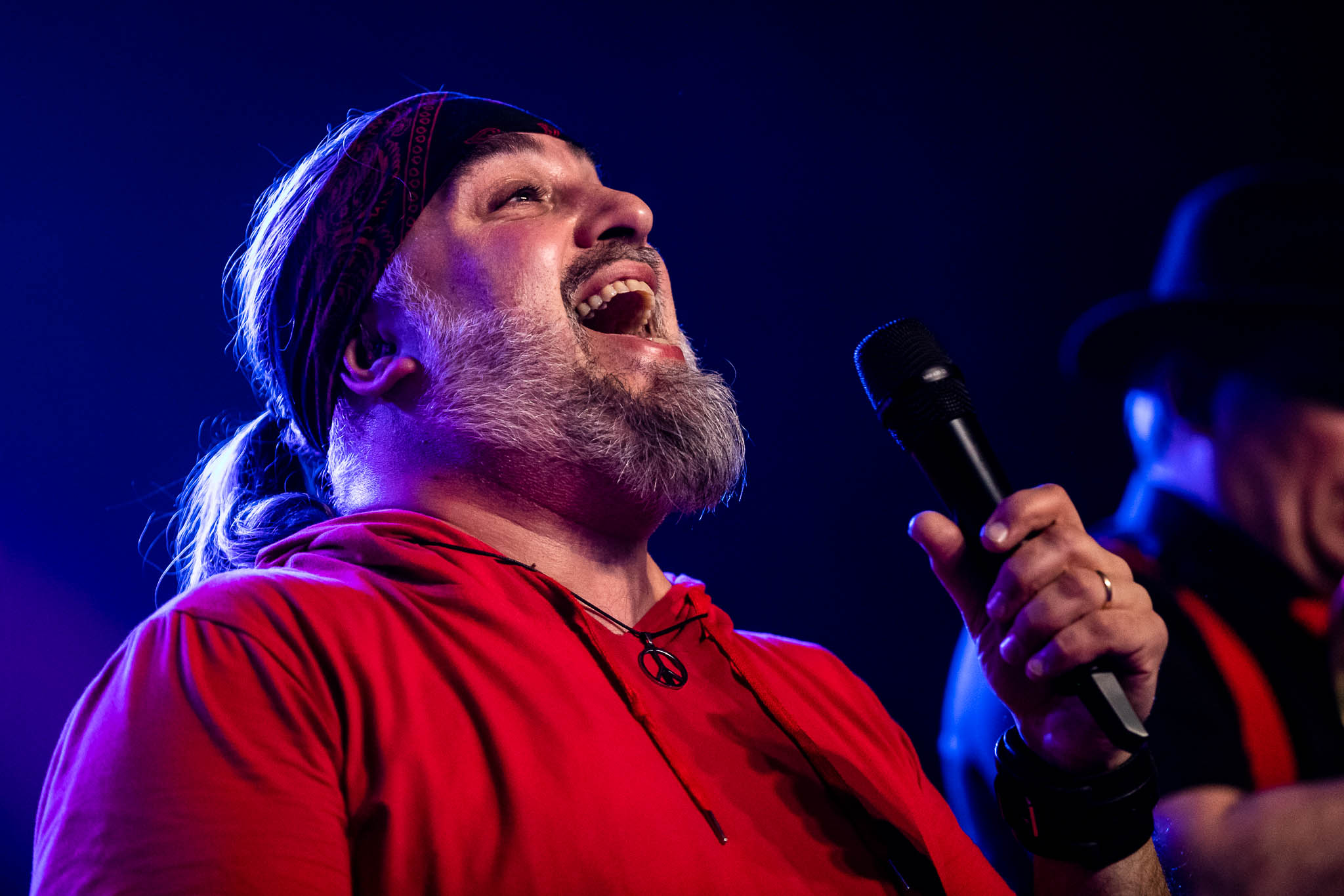 Georgij Alexandrowitsch Makazaria, lead vocalist of Russkaja