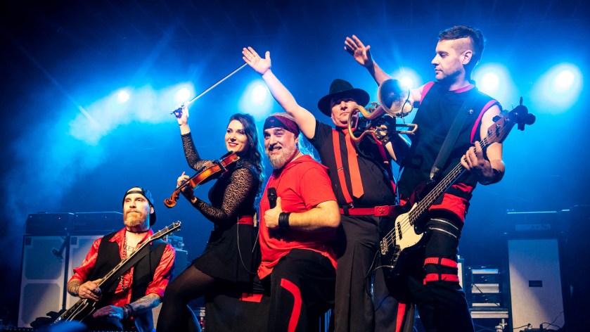 Russkaja performing at The Truman in Kansas City, Missouri on March 11, 2022