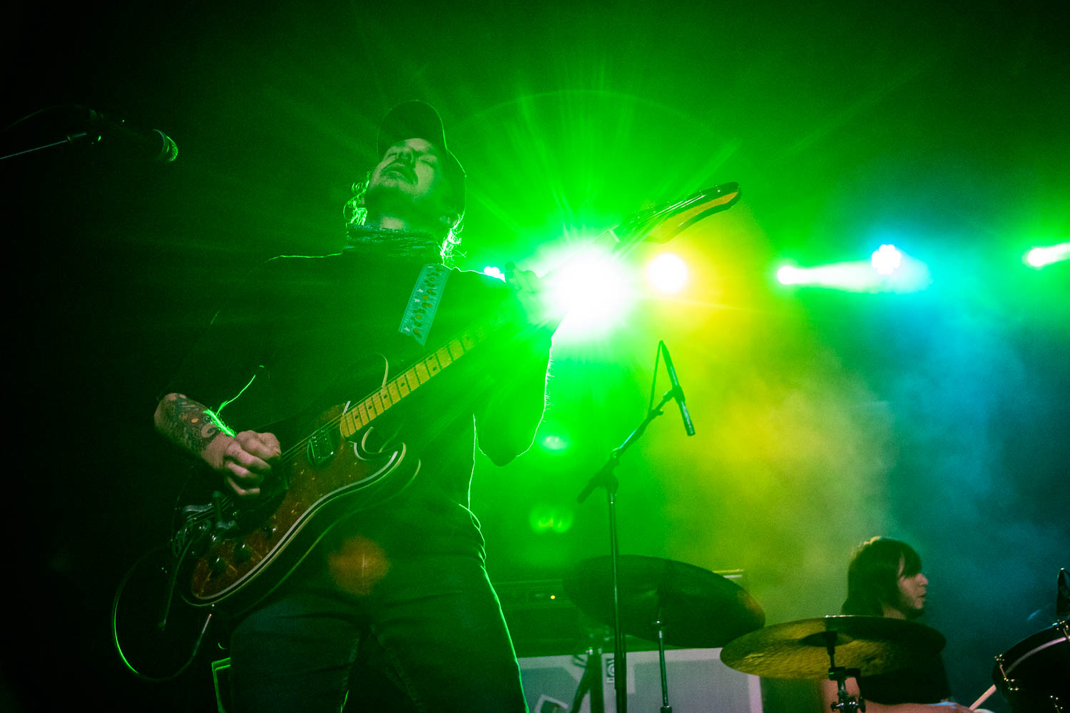 Dustin "Midnight" Fleming, guitarist of The Vandoliers