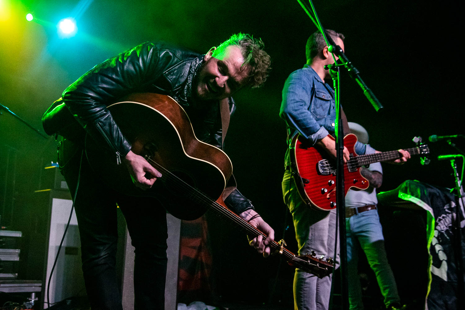 Joshua "Fireball" Fleming, lead singer and guitarist of The Vandoliers