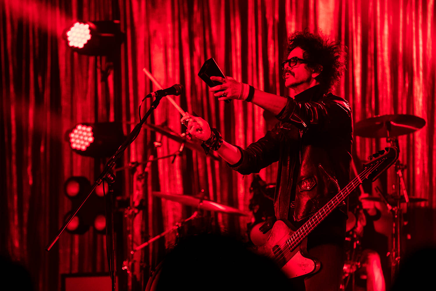 Frankie Poullain, bass guitarist of The Darkness