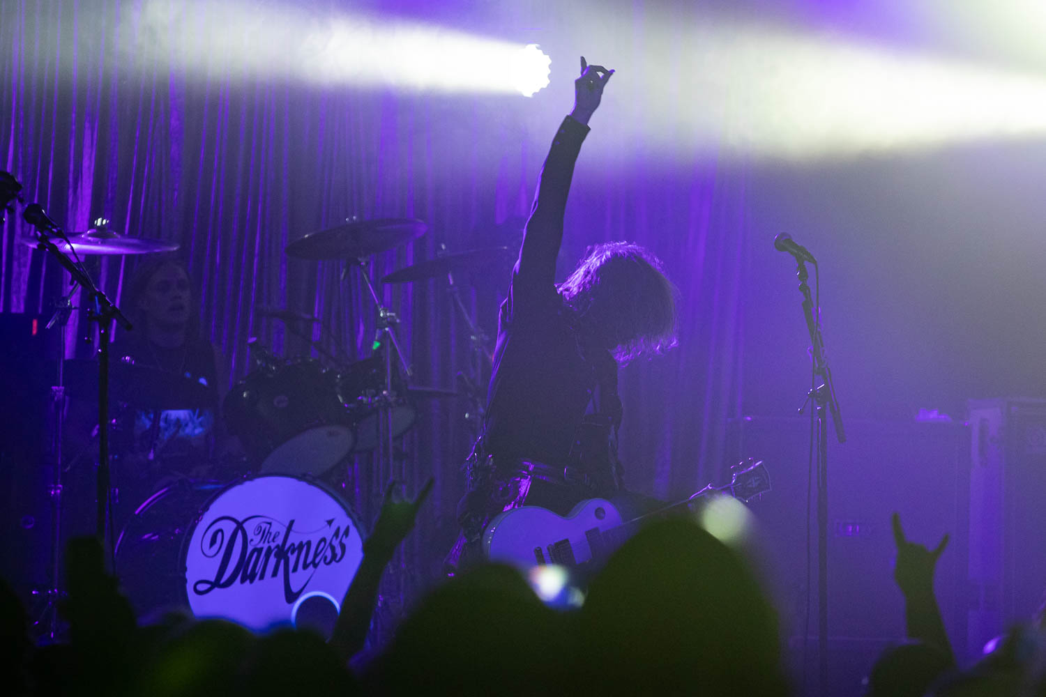 Justin Hawkins, lead singer and guitarist of The Darkness