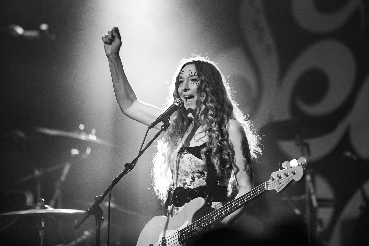 Daisy, bass guitarist of The Dead Deads