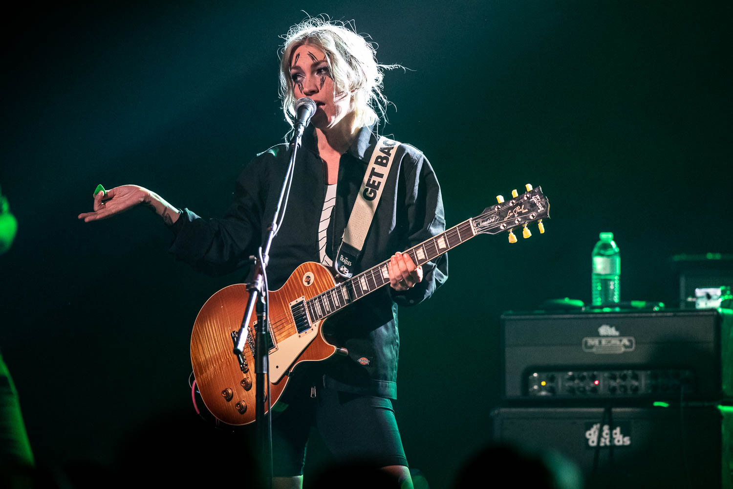 Meta, singer and guitarist of The Dead Deads