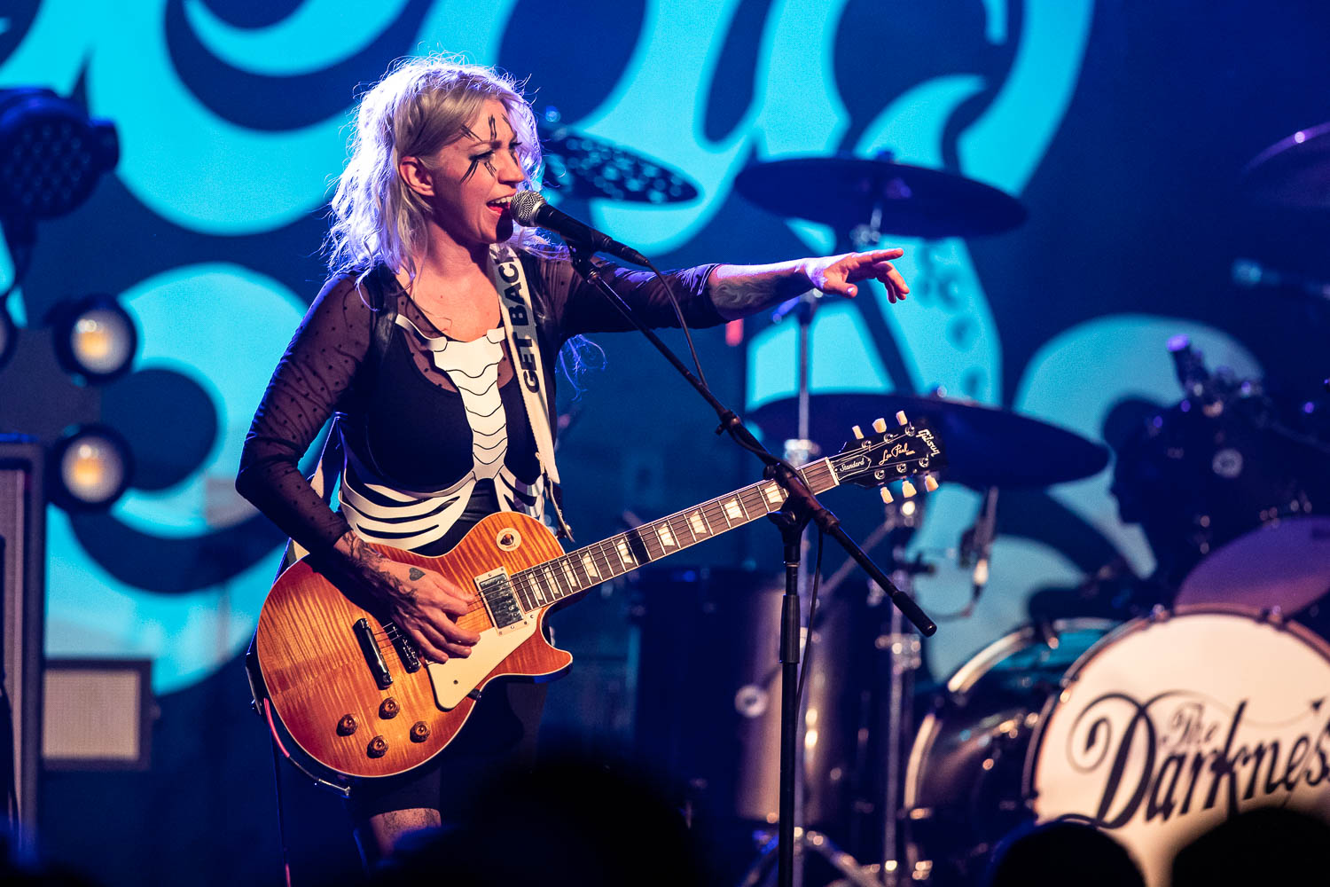 Meta, singer and guitarist of The Dead Deads