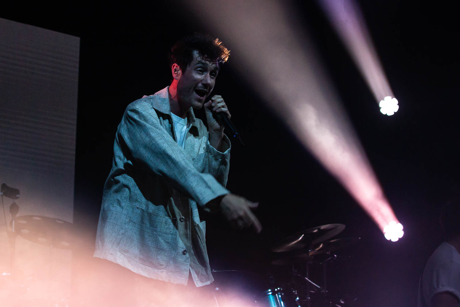 Dan Smith, lead vocalist of Bastille