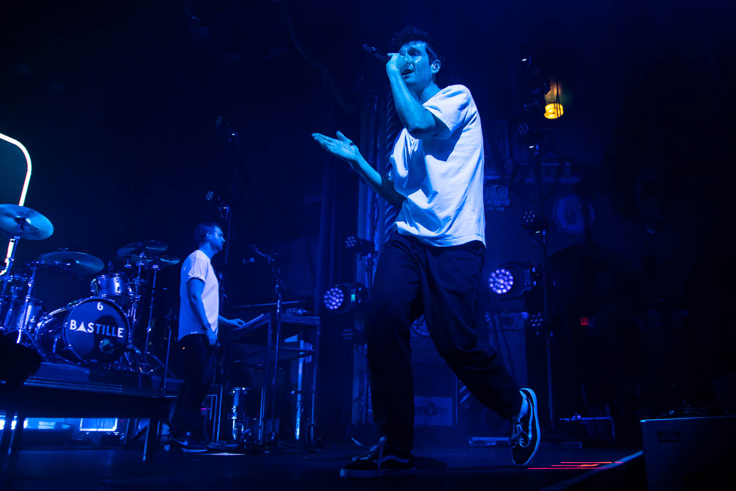 Dan Smith, lead vocalist of Bastille