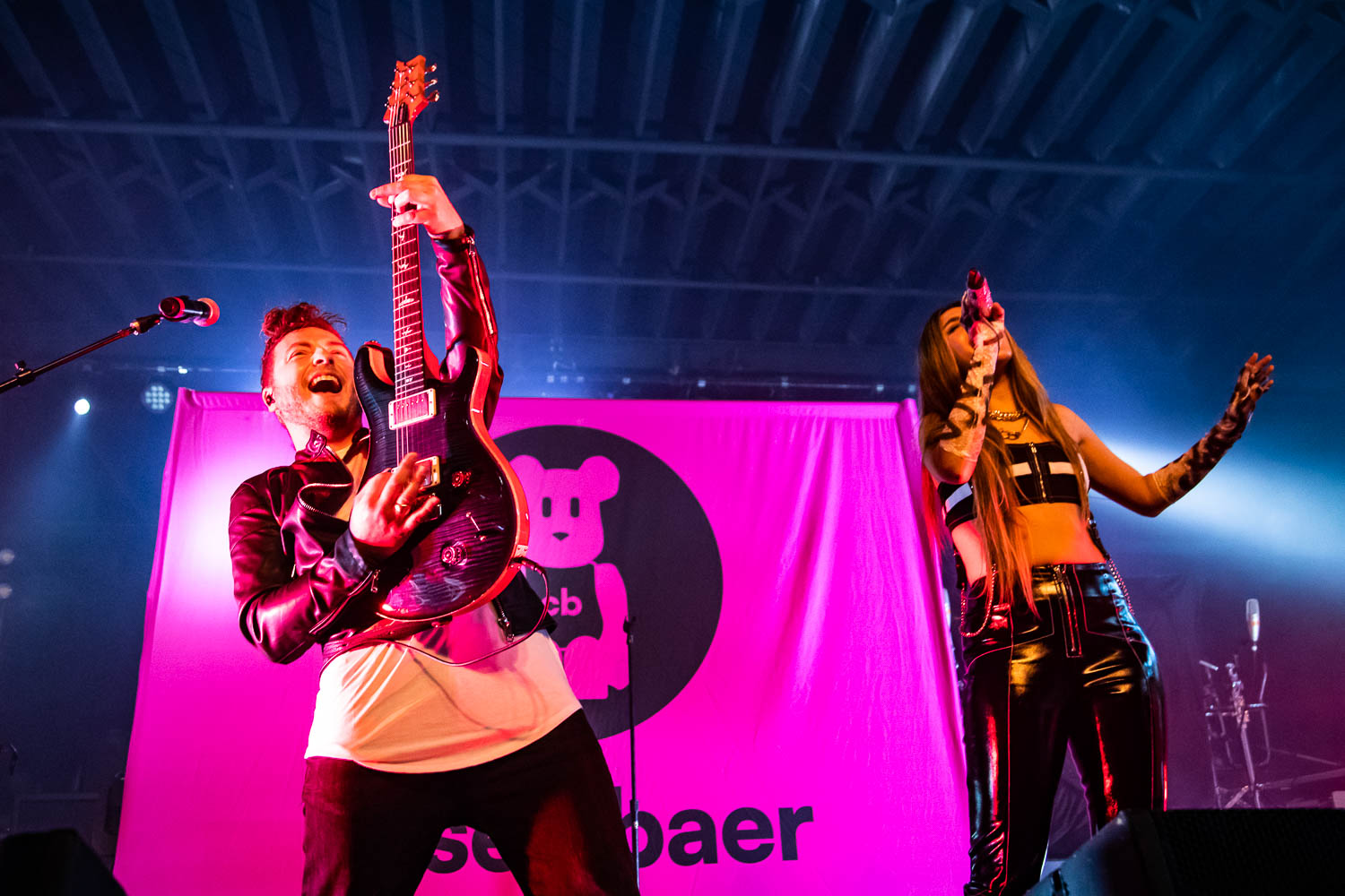 Gray Trainer and Casey Baer