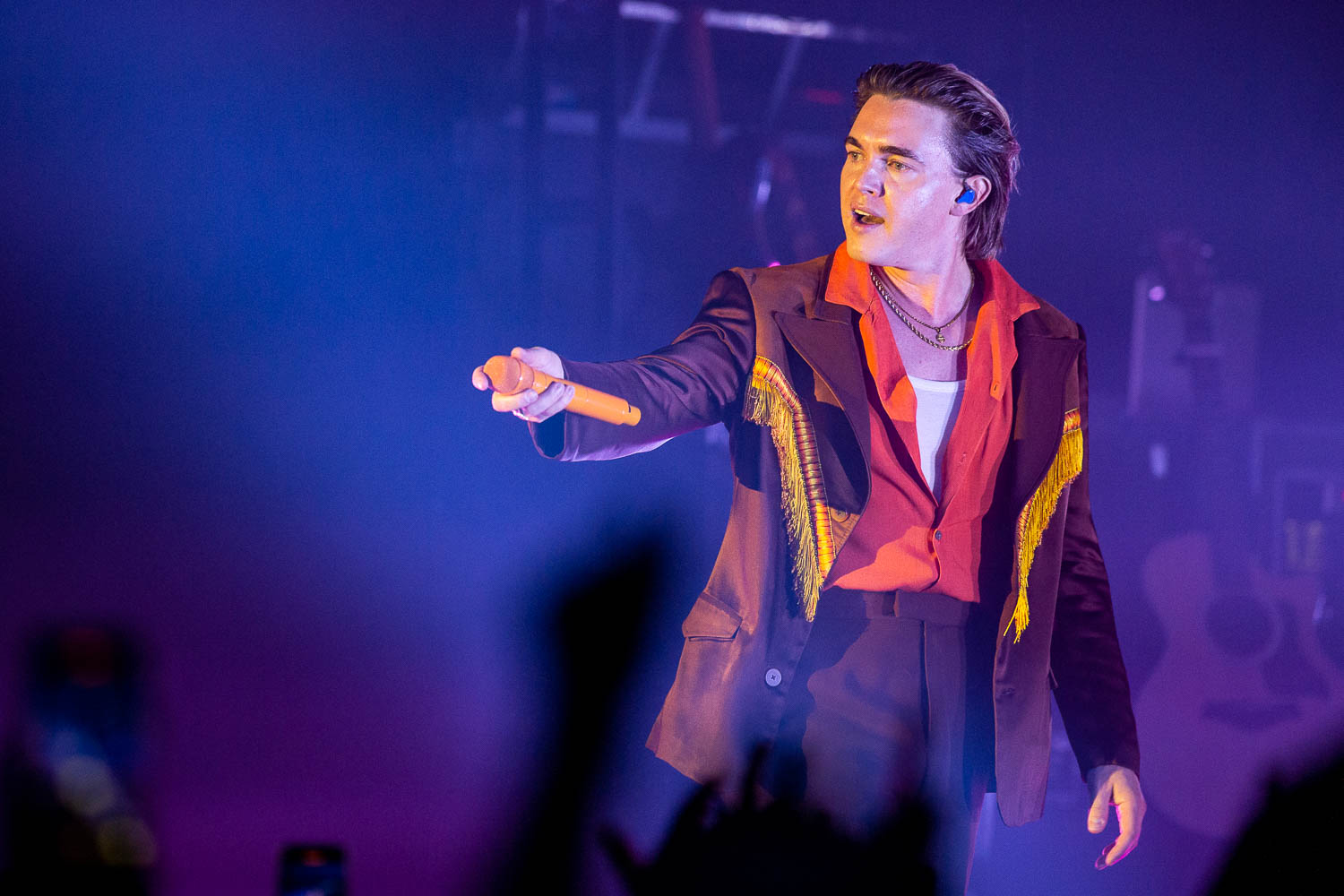 Jesse McCartney performing at The Truman in Kansas City, Missouri on May 11, 2022