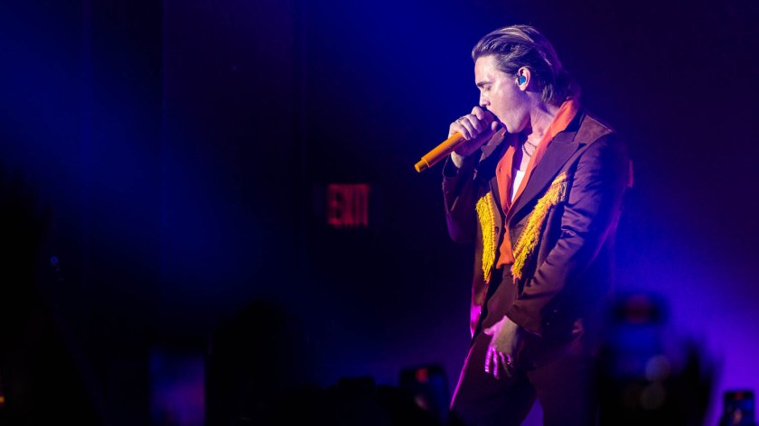 Jesse McCartney performing at The Truman in Kansas City, Missouri on May 11, 2022