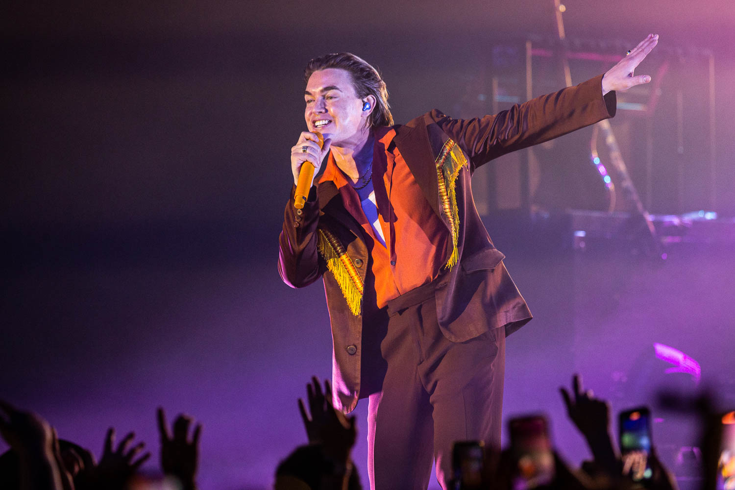 Jesse McCartney performing at The Truman in Kansas City, Missouri on May 11, 2022