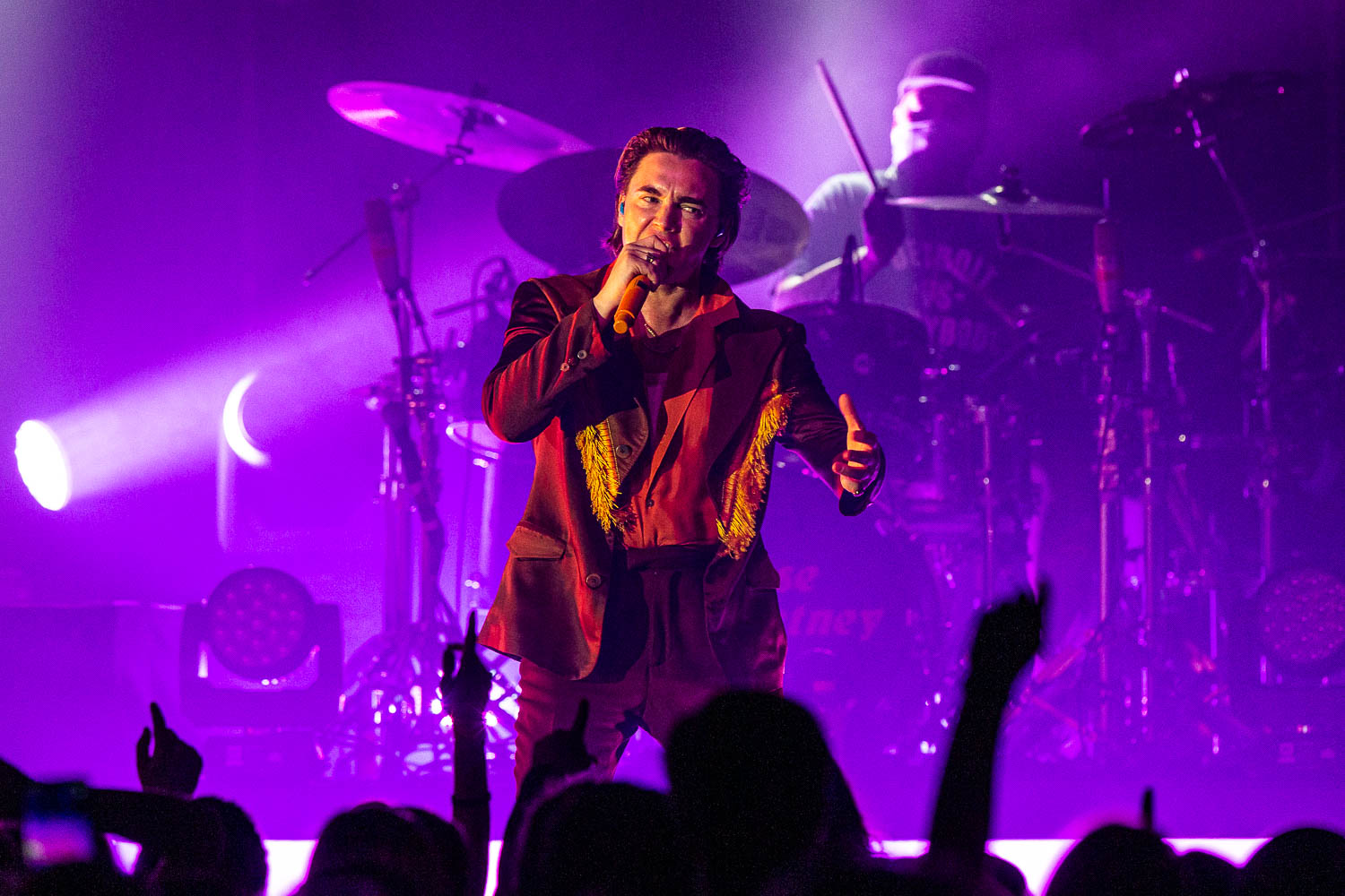 Jesse McCartney performing at The Truman in Kansas City, Missouri on May 11, 2022