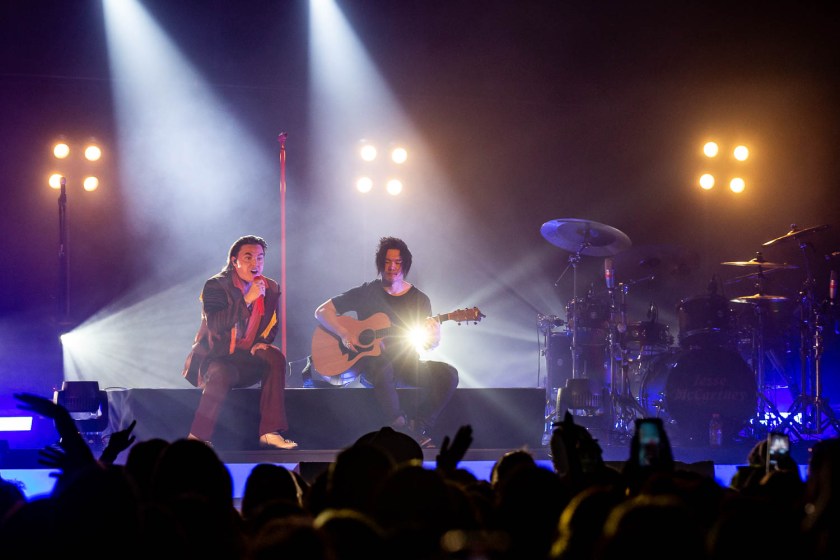 Jesse McCartney performing at The Truman in Kansas City, Missouri on May 11, 2022