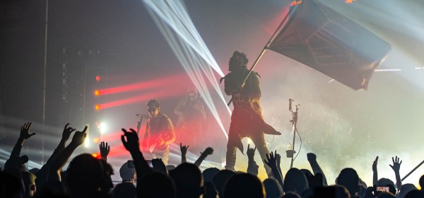 Starset performing at The Truman in Kansas City, Missouri on May 25, 2022