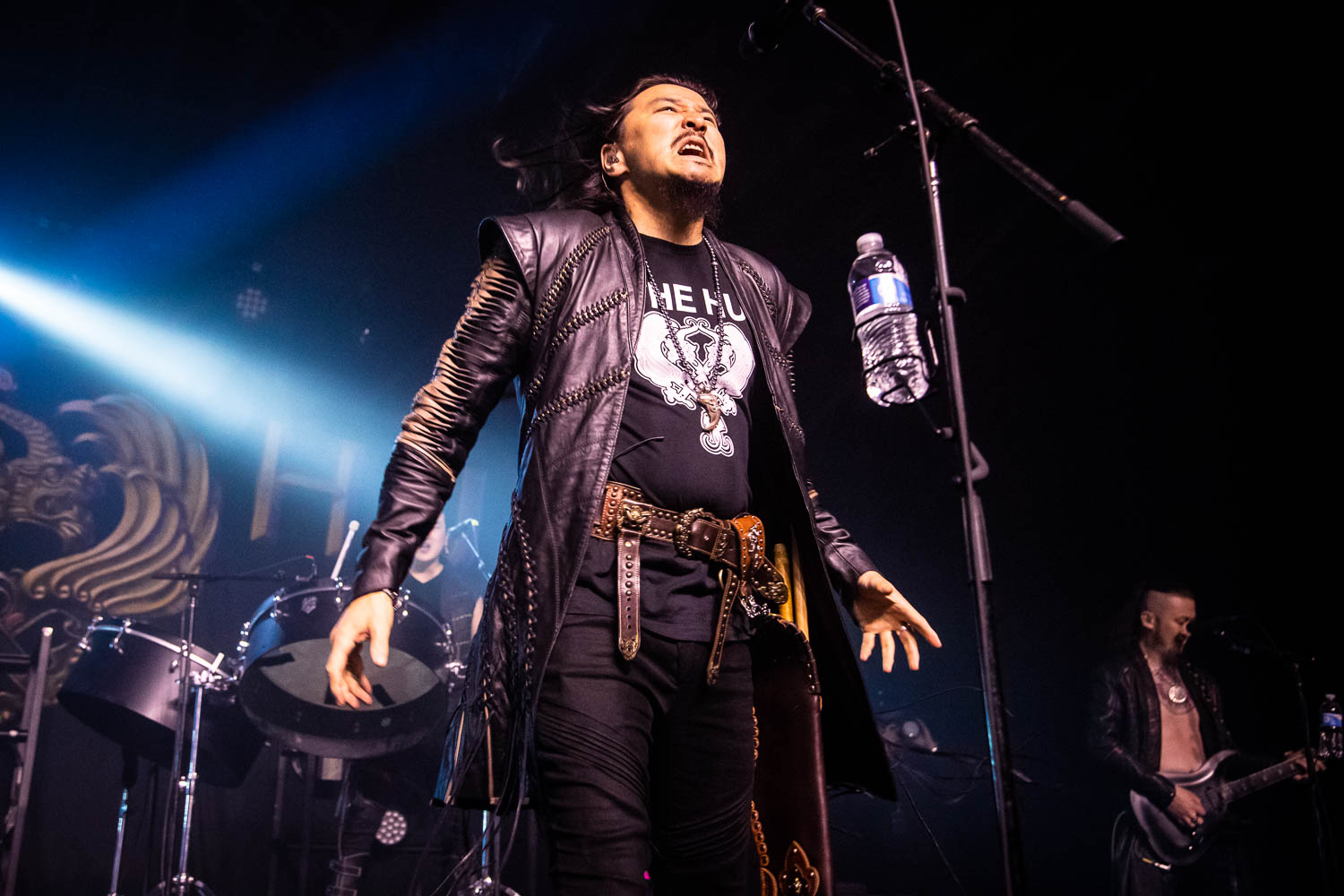 Nyamjantsan "Jaya" Galsanjamts, vocalist of The Hu