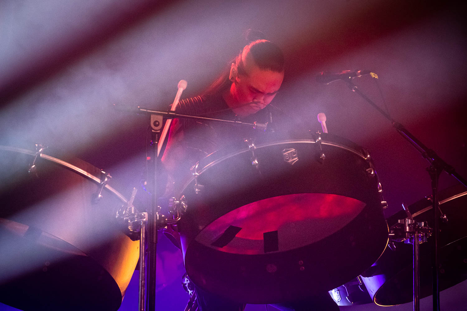 Unumunkh "Ono" Maralkhuu, percussionist of The Hu