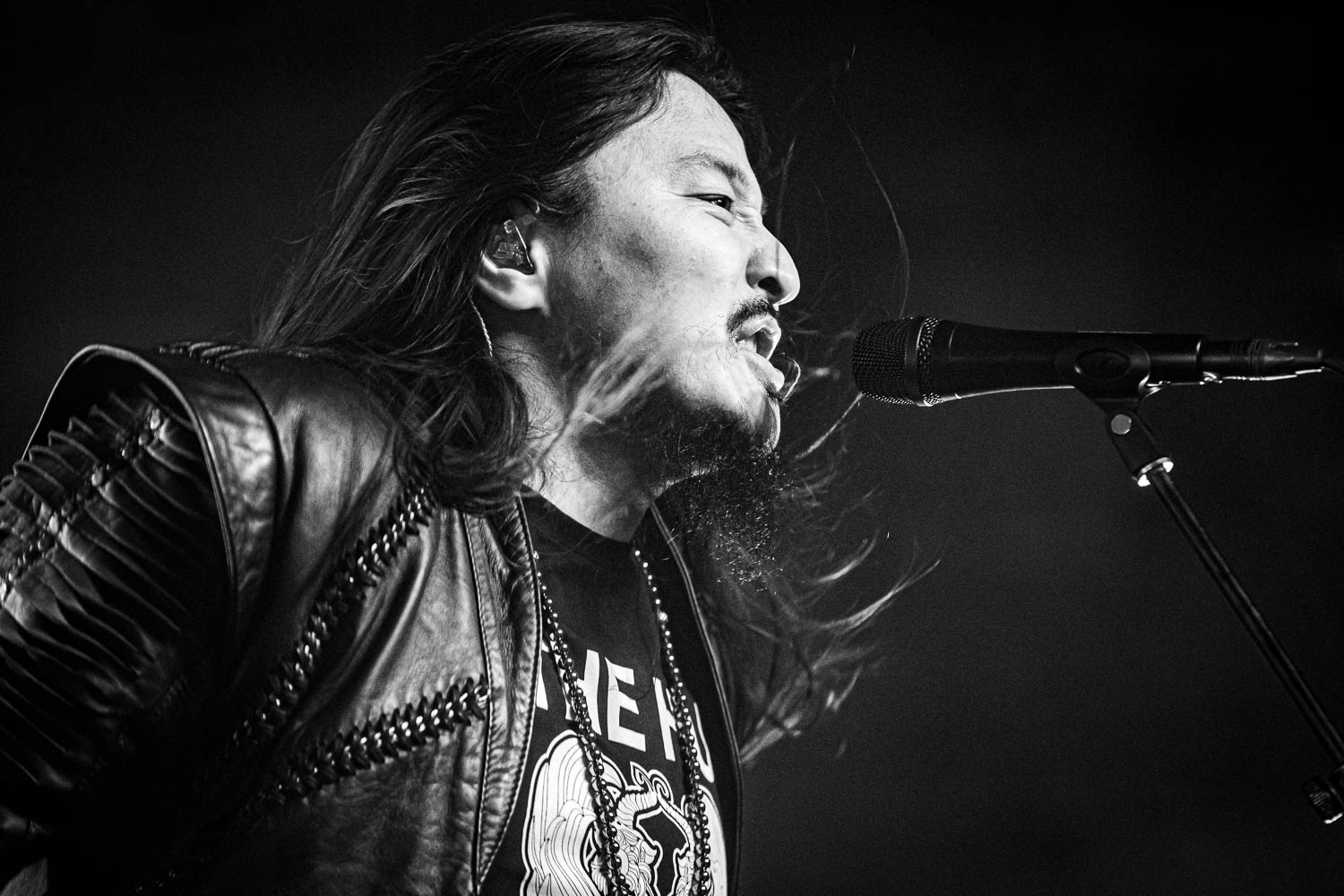 Nyamjantsan "Jaya" Galsanjamts, vocalist of The Hu