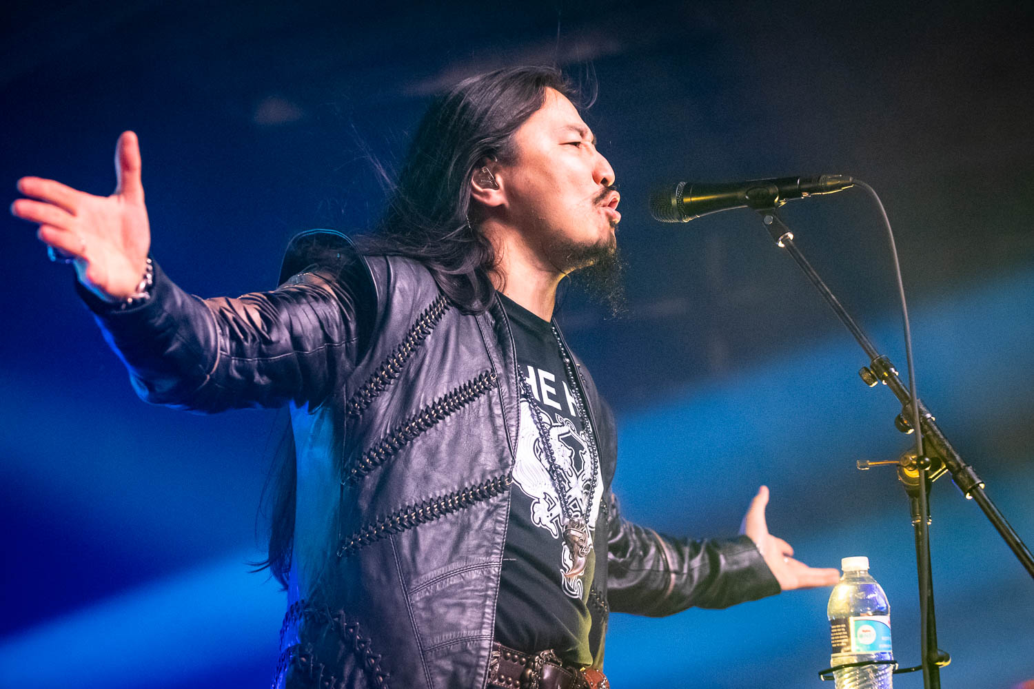 Nyamjantsan "Jaya" Galsanjamts, vocalist of The Hu