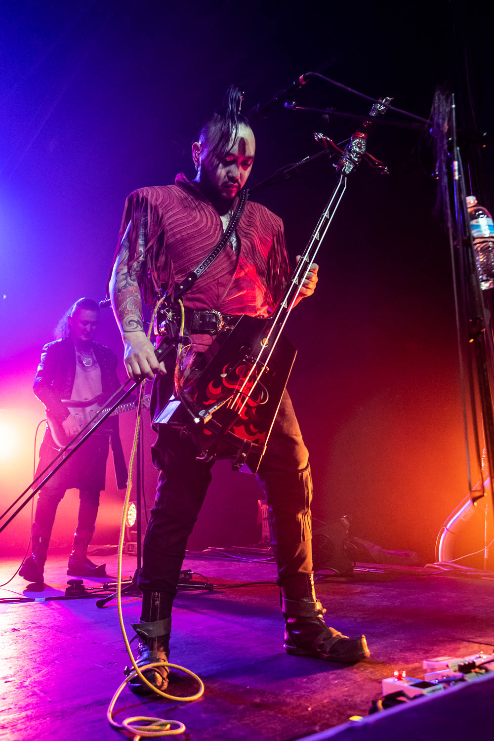 Enkhsaikhan "Enkush" Batjargal, morin khuurist of The Hu