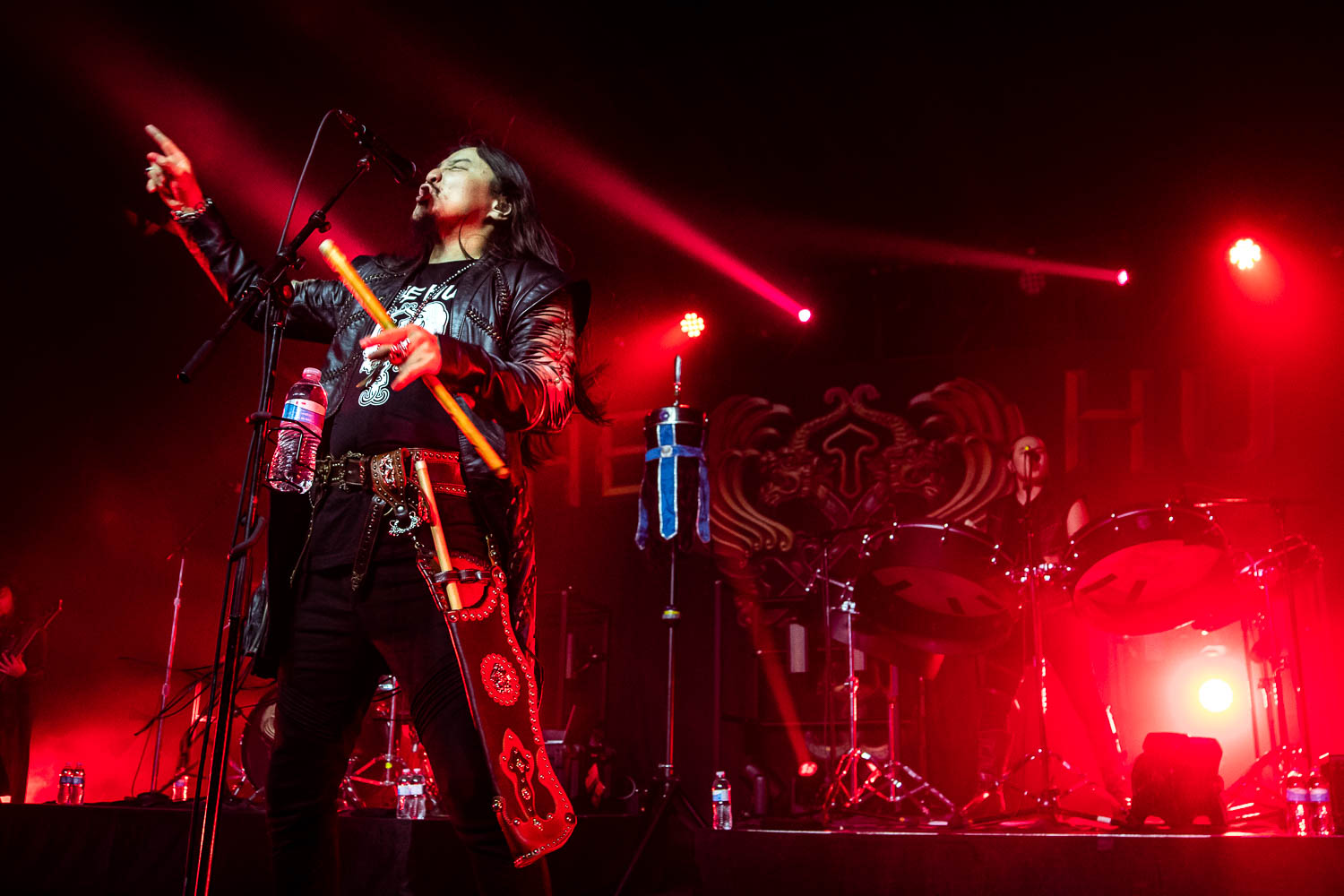 Nyamjantsan "Jaya" Galsanjamts, vocalist of The Hu