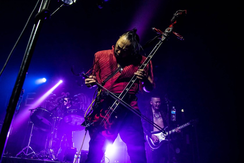 Enkhsaikhan "Enkush" Batjargal, morin khuurist of The Hu