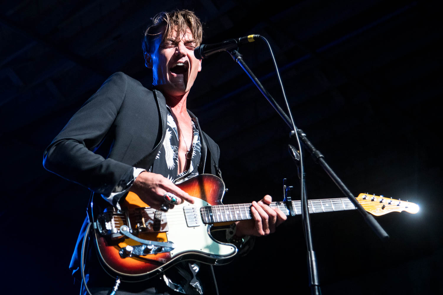 Jameson Burt performing at The Truman in Kansas City, Missouri on October 5, 2021