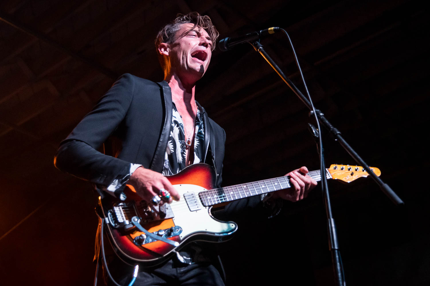 Jameson Burt performing at The Truman in Kansas City, Missouri on October 5, 2021