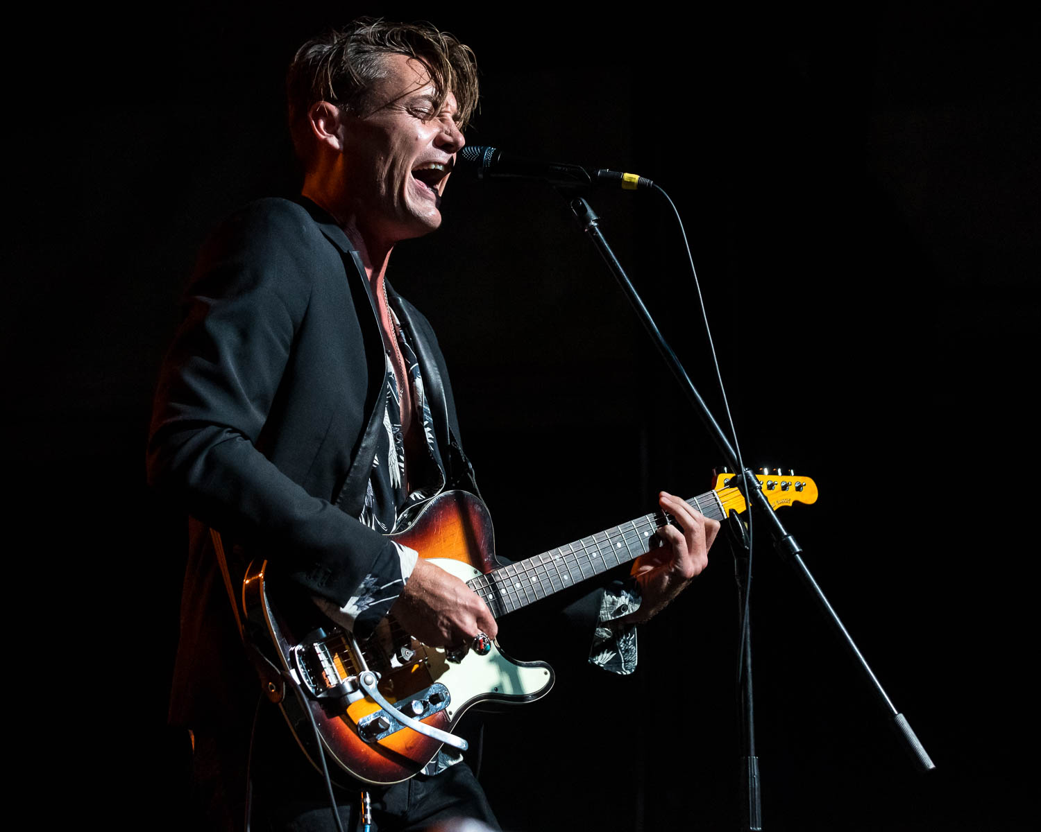 Jameson Burt performing at The Truman in Kansas City, Missouri on October 5, 2021