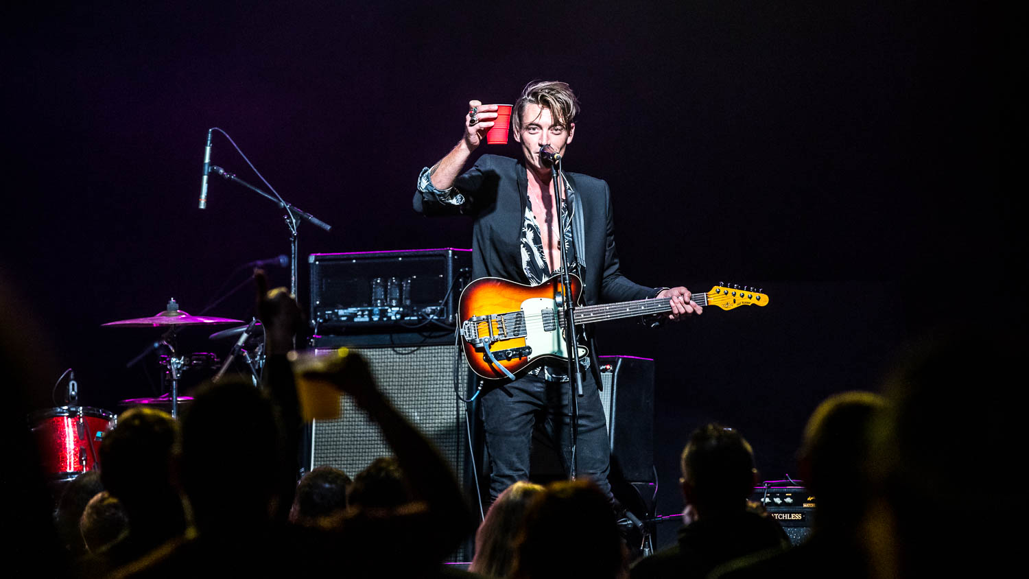 Jameson Burt performing at The Truman in Kansas City, Missouri on October 5, 2021