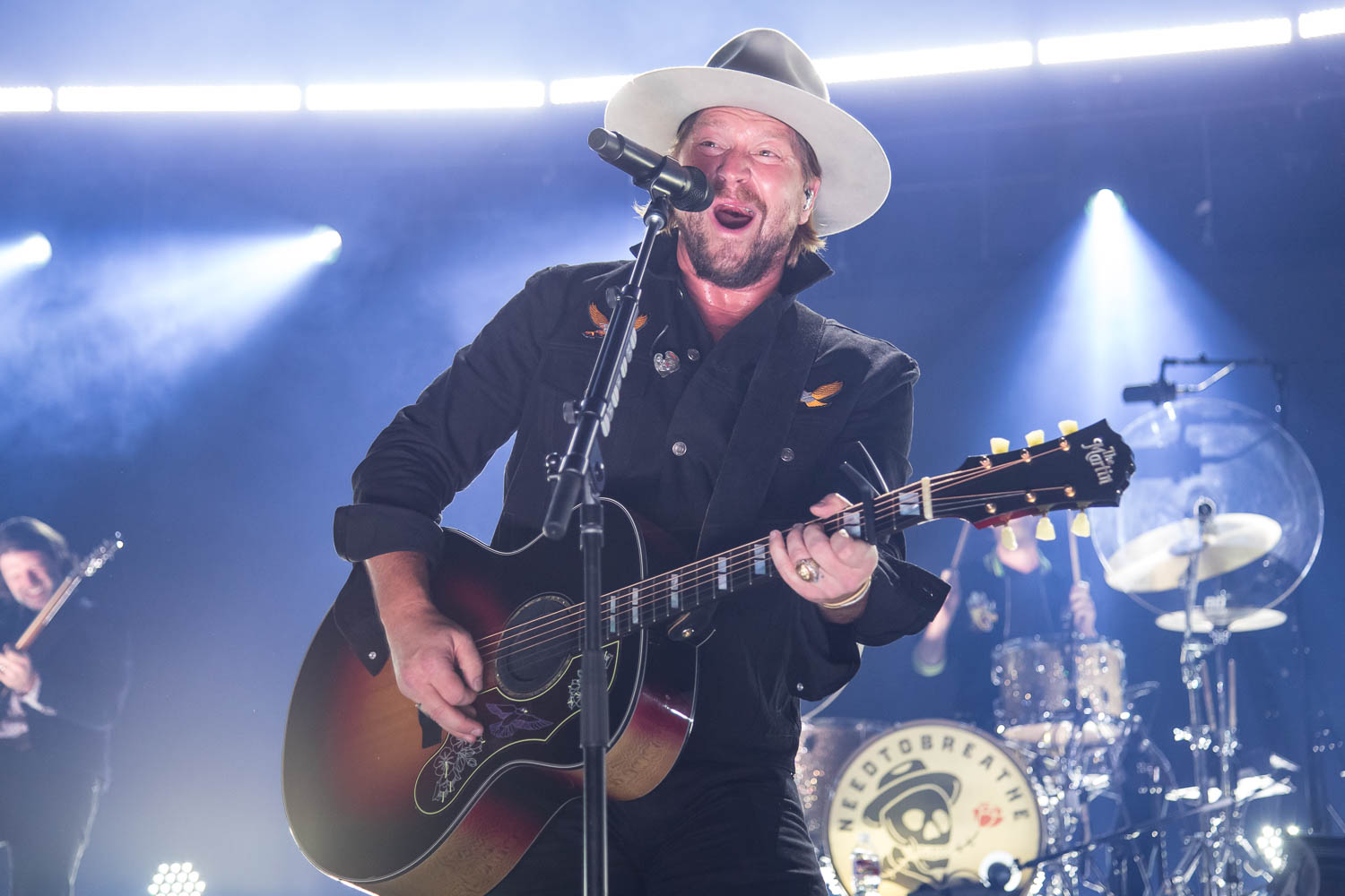 William Stanley "Bear" Rinehart III, lead vocalist of Needtobreathe