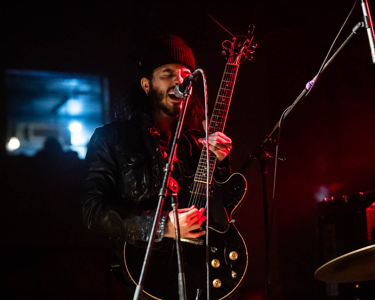 Jordan Cook, lead vocalist and guitarist of Reignwolf