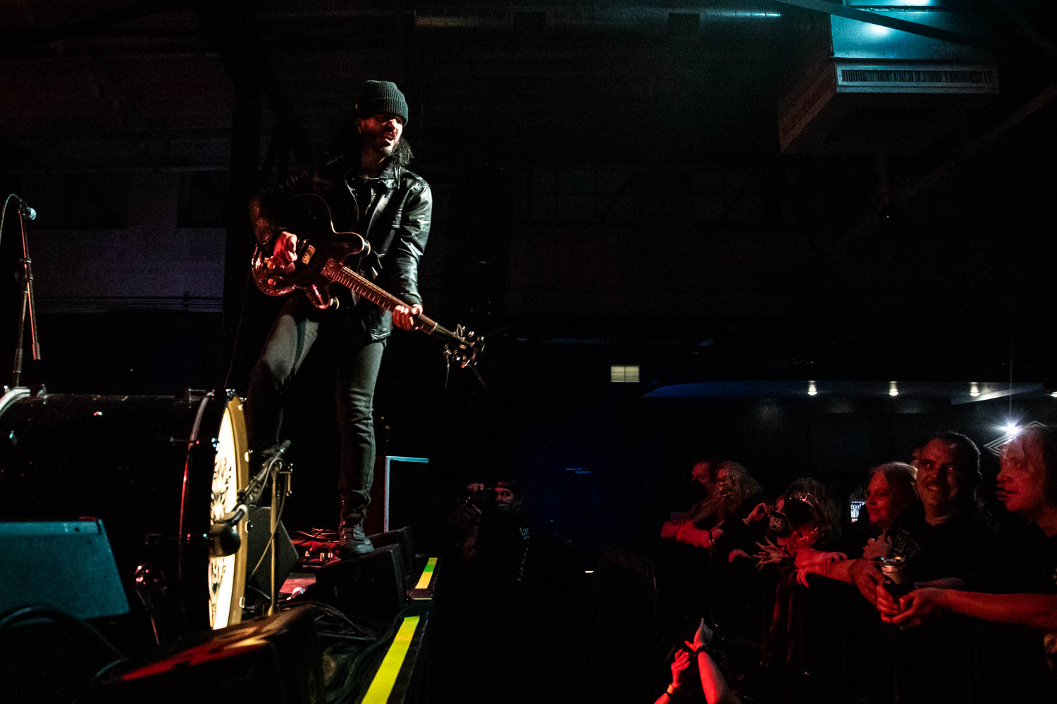 Jordan Cook, lead vocalist and guitarist of Reignwolf