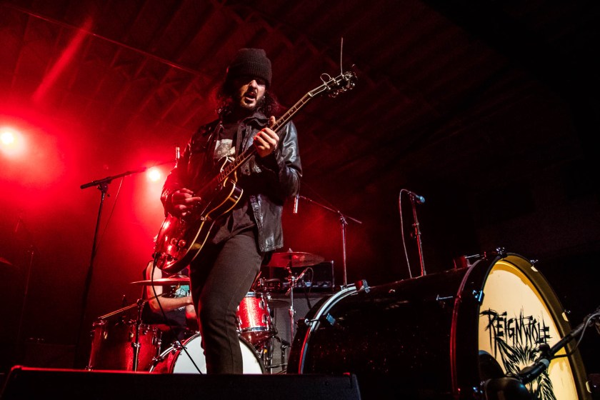 Jordan Cook, lead vocalist and guitarist of Reignwolf