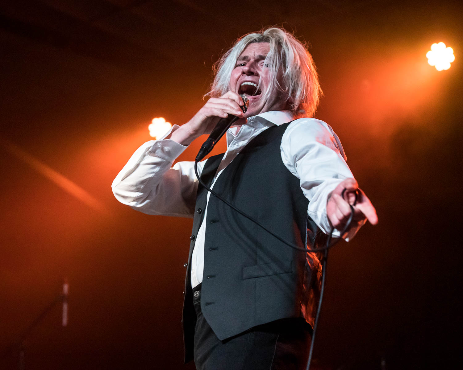 Jay Buchanan, lead vocalist of Rival Sons