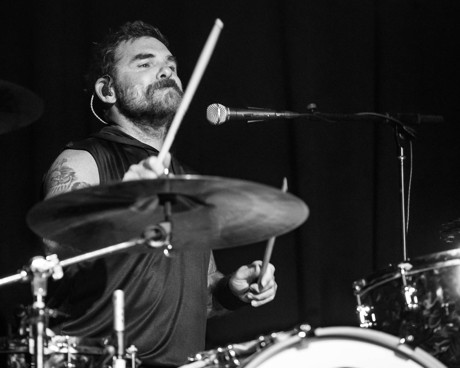 Mike Miley, drummer of Rival Sons
