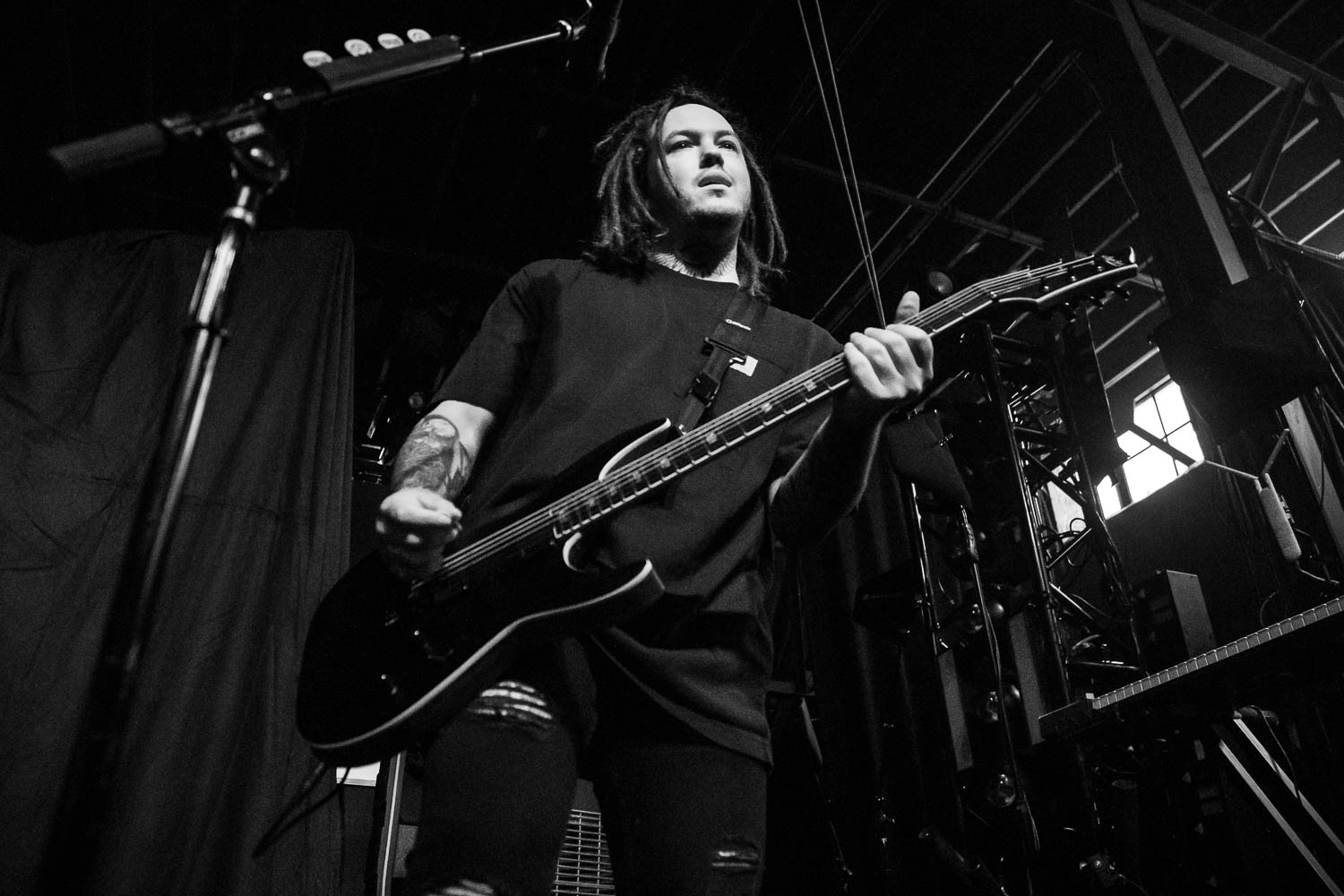 Blake Saul, guitarist of Fame on Fire