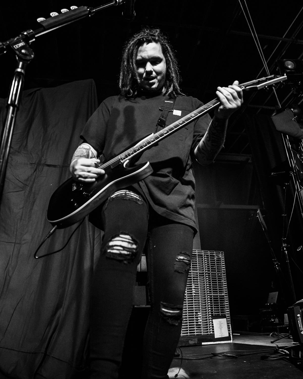 Blake Saul, guitarist of Fame on Fire