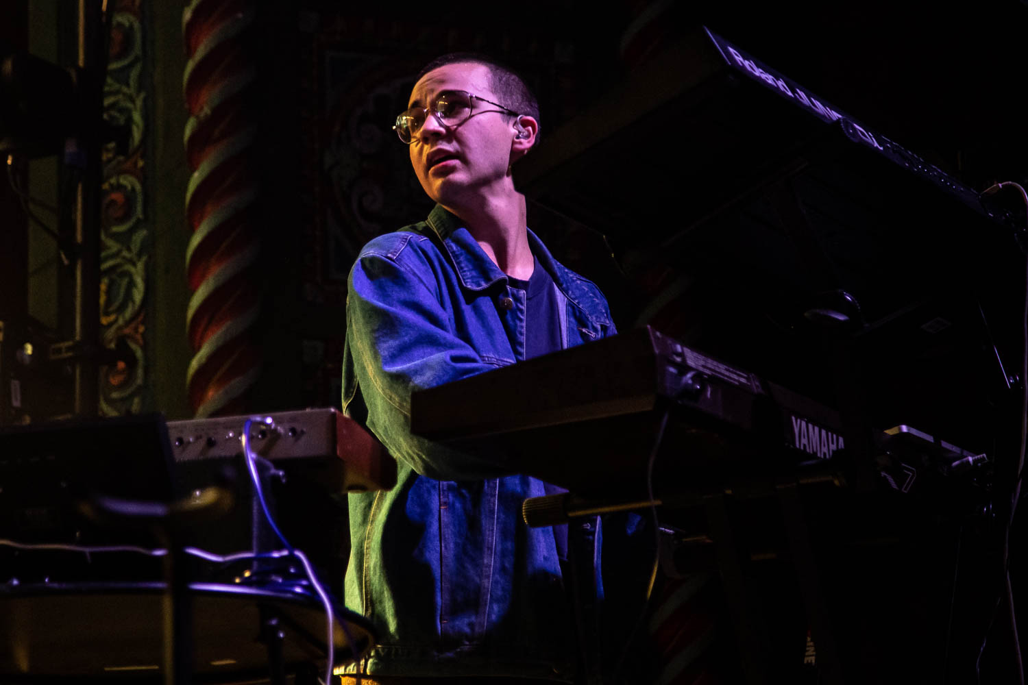 Logan Bruhn, keyboardist for Josh Fudge