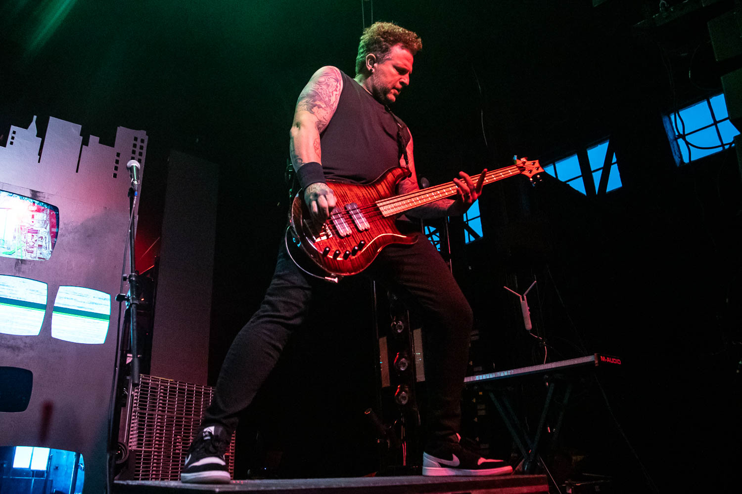 Randy Armstrong, bass guitarist of Red