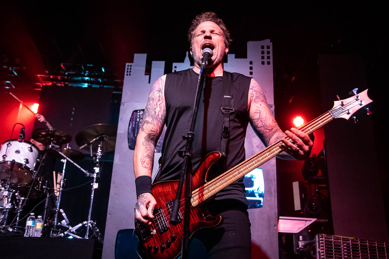 Randy Armstrong, bass guitarist of Red