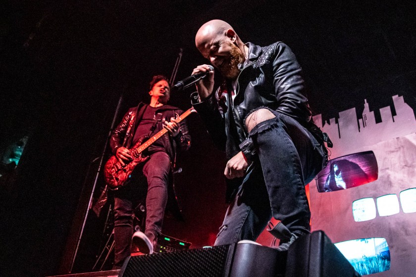 Michael Barnes, lead vocalist of Red