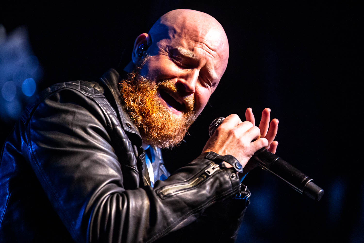 Michael Barnes, lead vocalist of Red