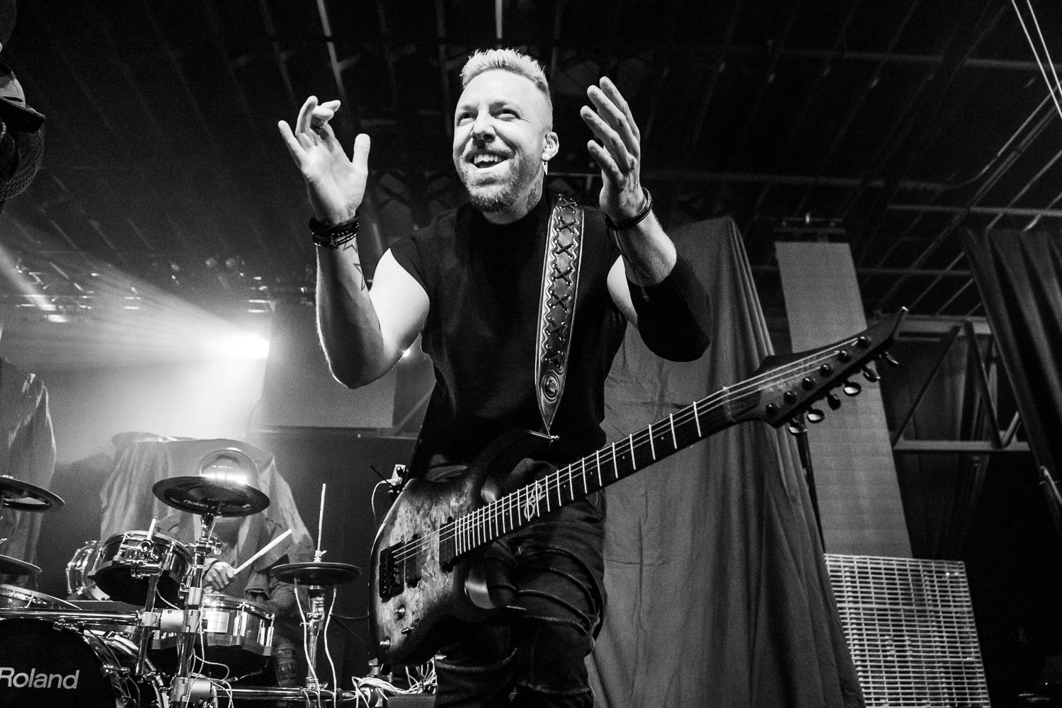 Benjamin Jennebo, guitarist of Smash Into Pieces