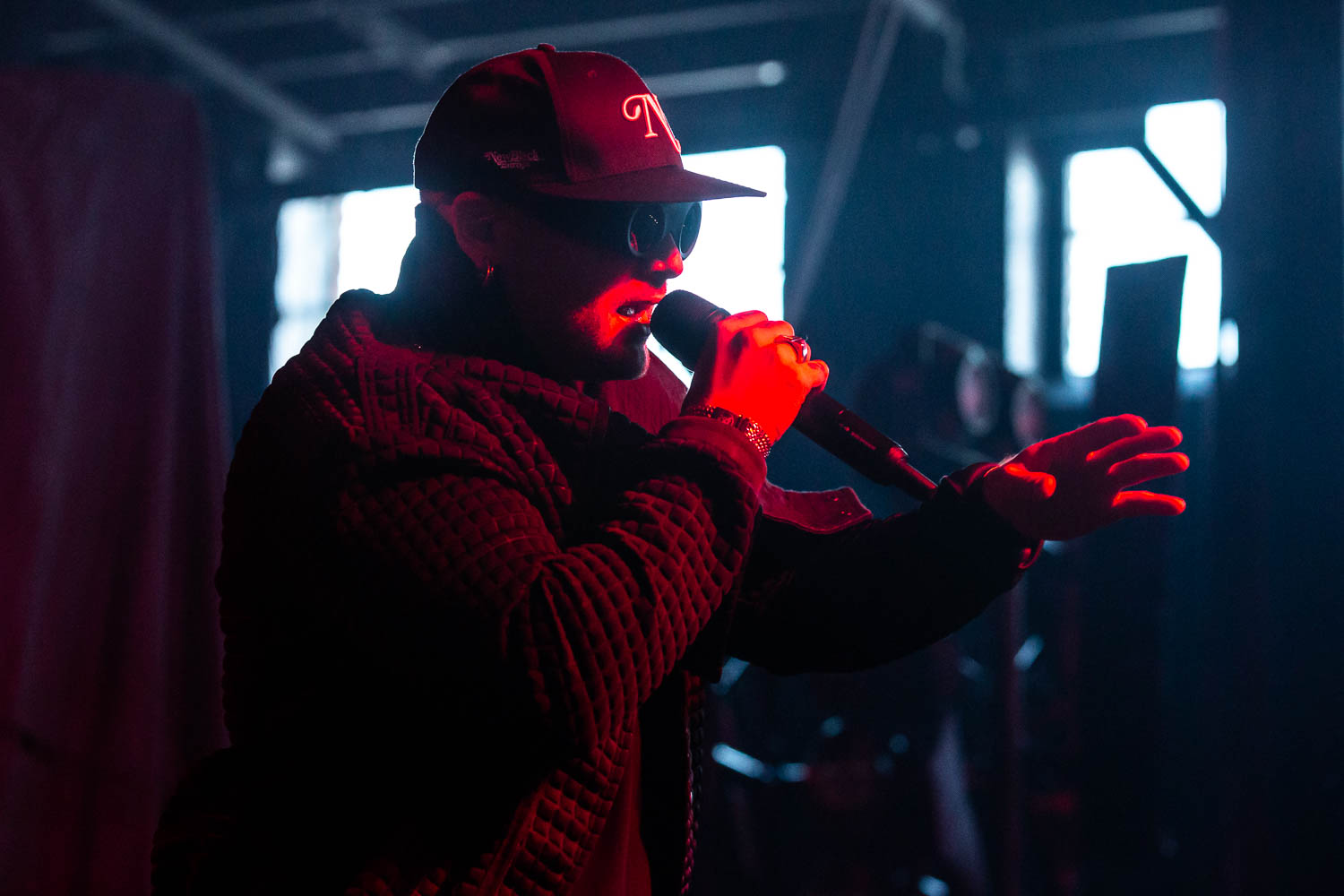 Chris Adams, lead vocalist of Smash Into Pieces